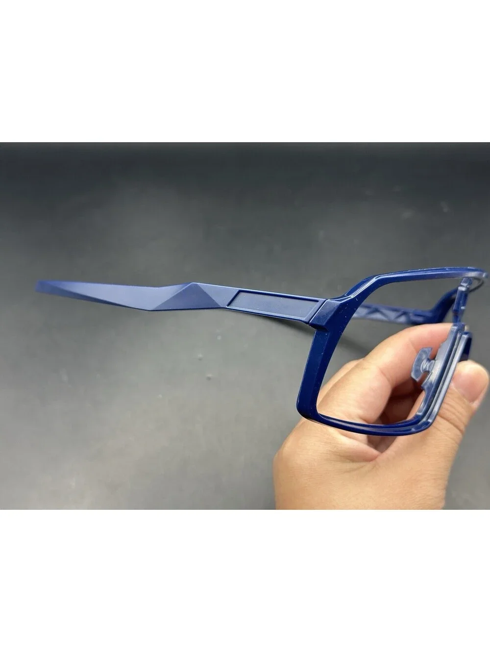Oakley Sutro Polished/Matte Navy Frame (No Icons)